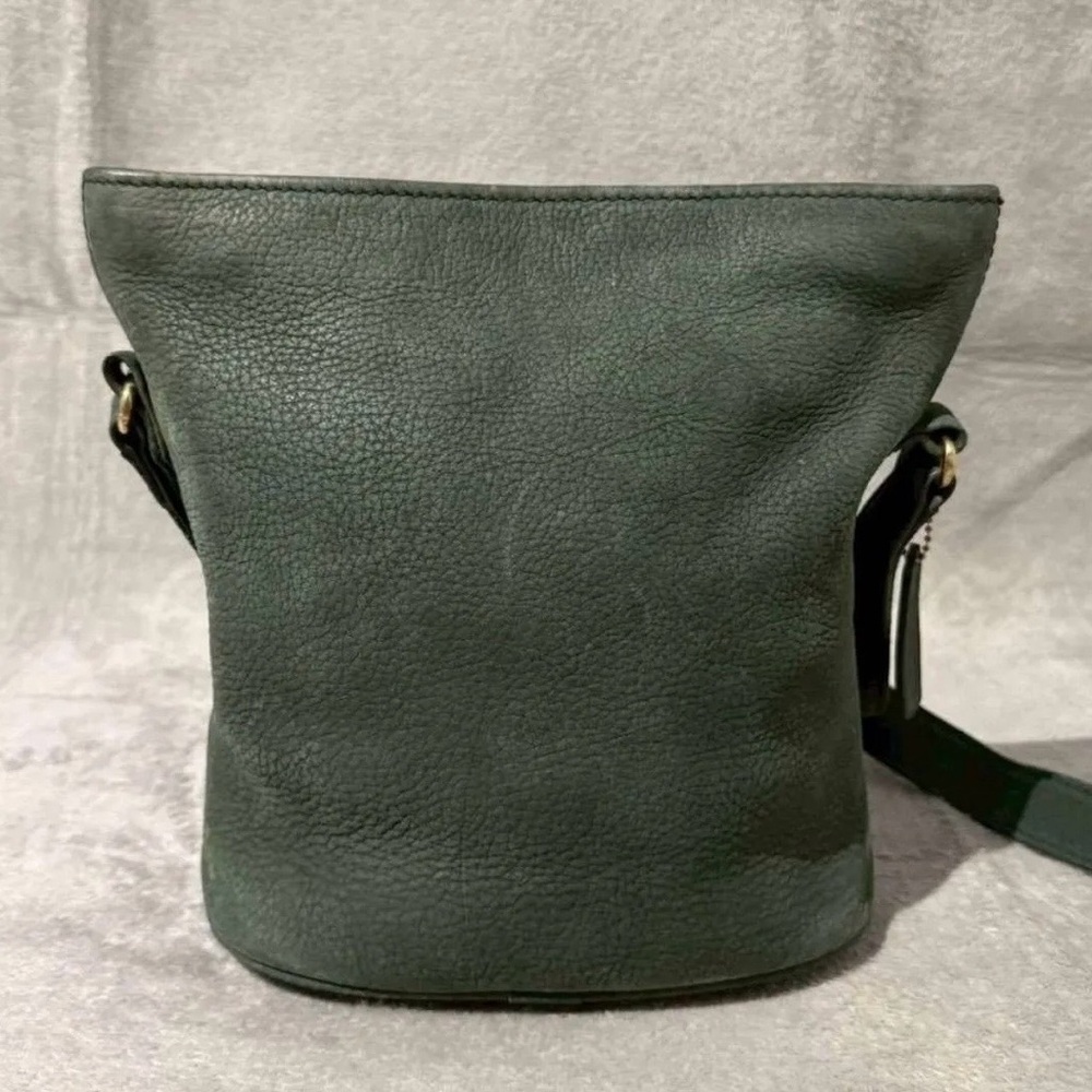 Coach VINTAGE SONOMA NUBUC COWHIDE Deep Green  Bag